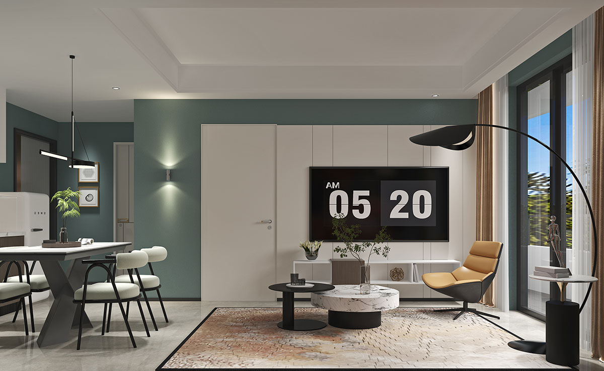 2 Bedroom Lounge Area