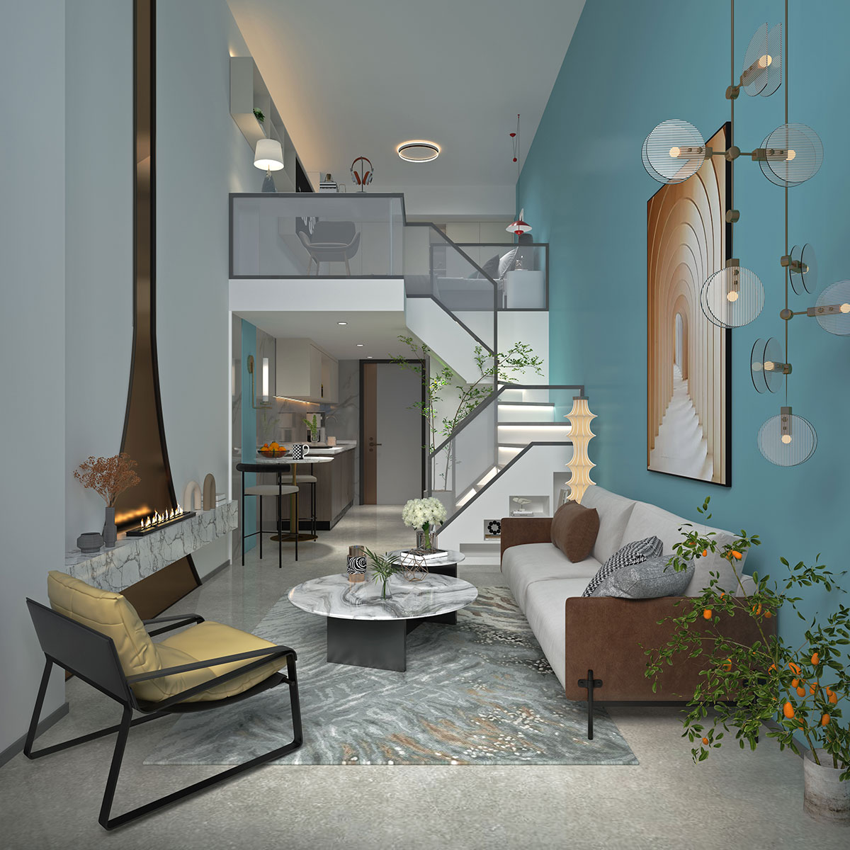 2 Bedroom Loft Lower Area