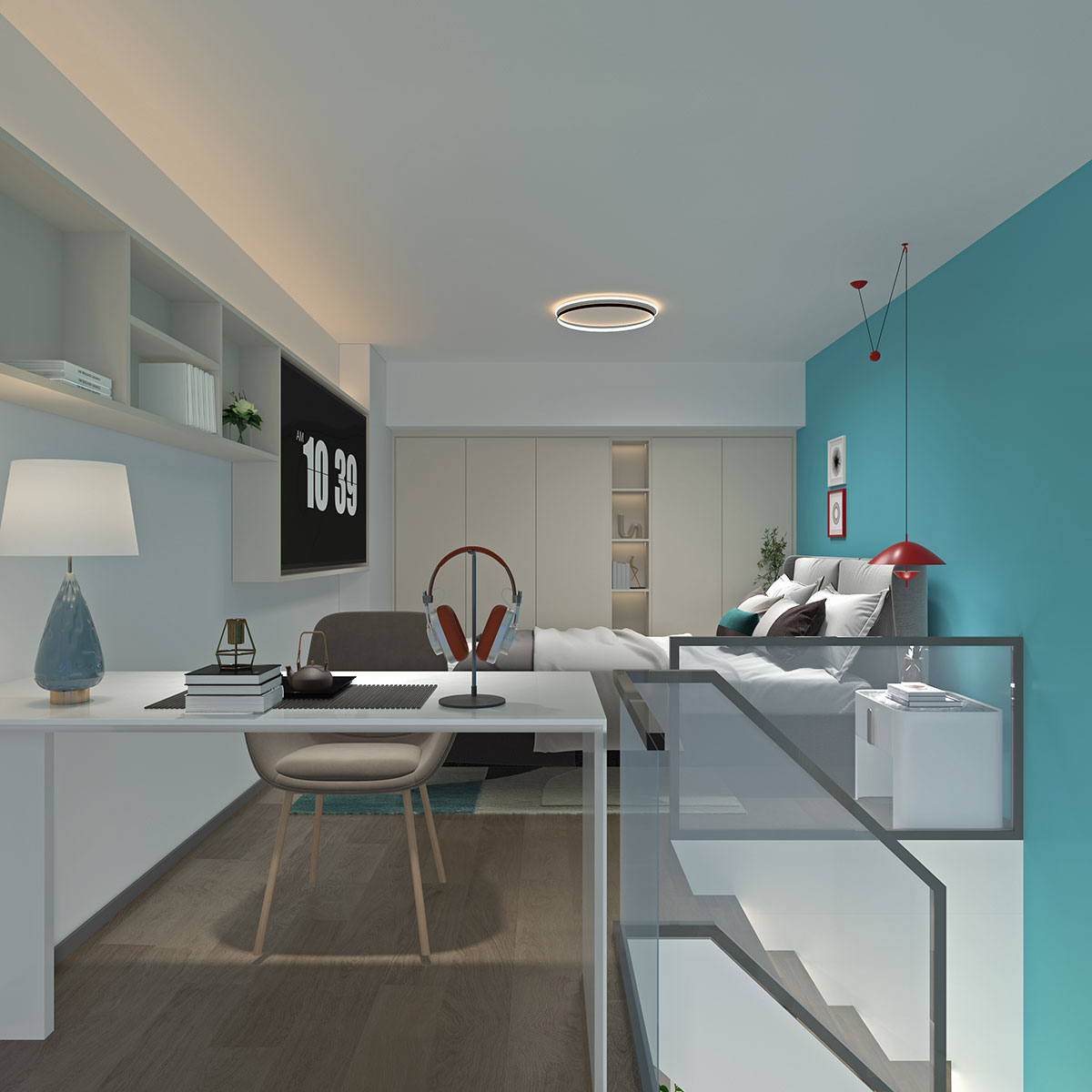 2 Bedroom Loft Upper Area